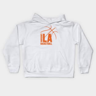 Louisiana Basketball 01 Kids Hoodie